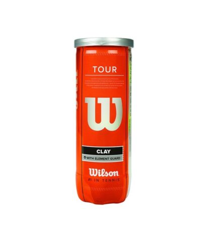 قوطی سه تایی توپ تنیس ویلسون Wilson Tour Clay