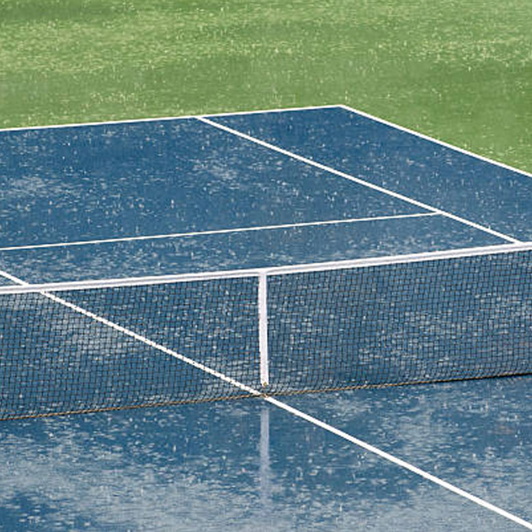 قانون تاریکی و بارندگی در تنیس