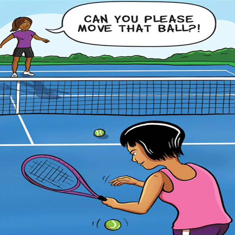 مزاحمت - قانون شماره 26 تنیس
